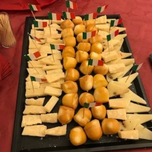 Buffet de fromage italien